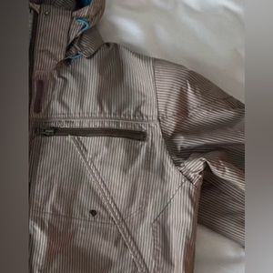 Helly Hansen Helly Tech Ski Jacket - Railroad striped pattern